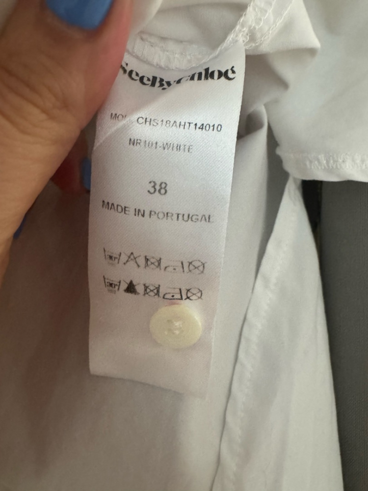 See By Chloé Bluse mit Spitze