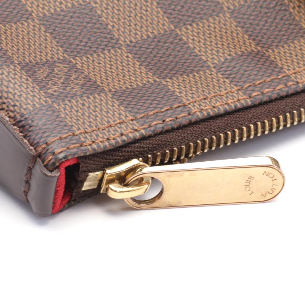 Louis Vuitton AB Louis Vuitton Brown Damier Canvas Canvas Damier Ebene Saleya PM France