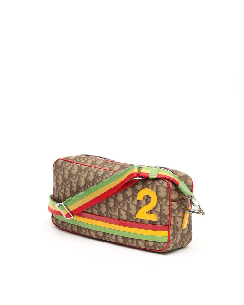 Christian Dior Oblique Rasta Camera Bag