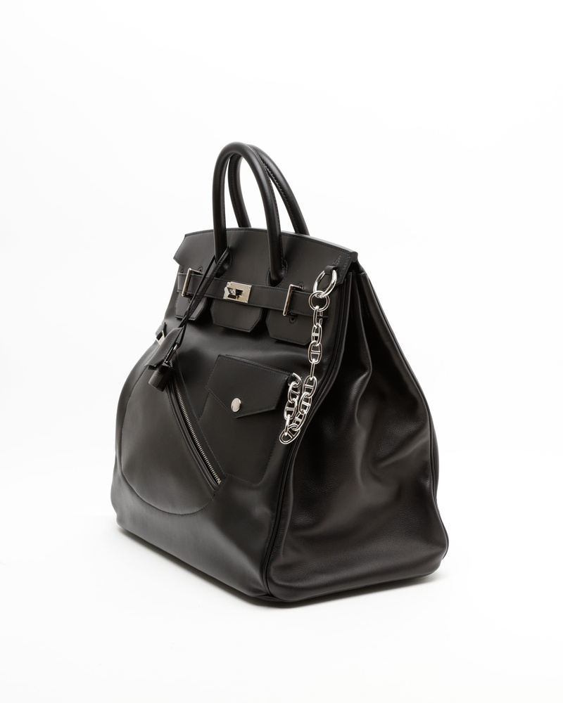 Hermès Birkin HAC Rock 40 Evergrain Weekend Bag