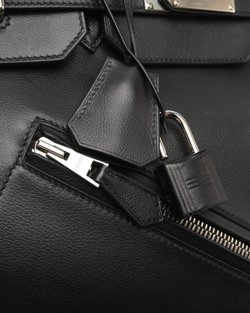 Hermès Birkin HAC Rock 40 Evergrain Weekend Bag