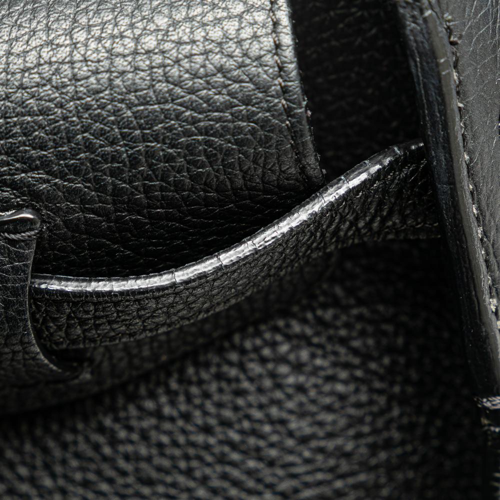 Celine B Celine Black Calf Leather Small Grained skin Big Bag Italy