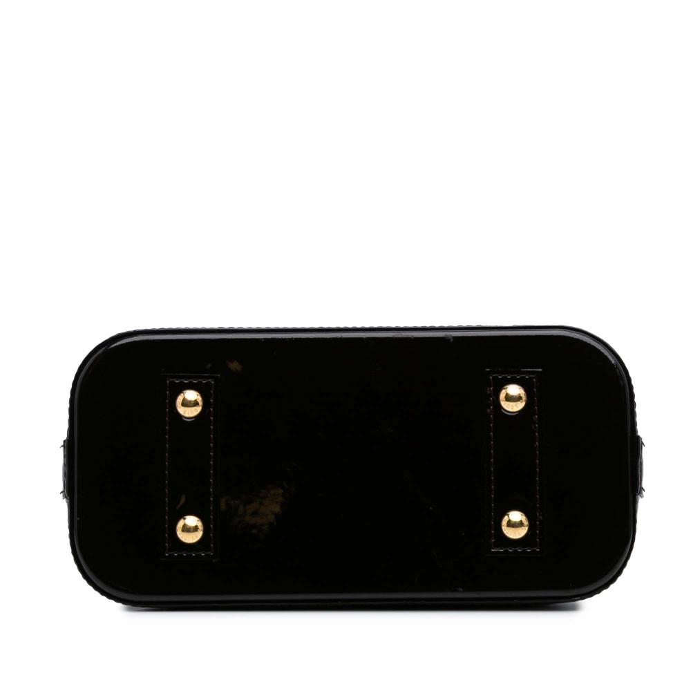 Louis Vuitton B Louis Vuitton Purple Vernis Leather Leather Monogram Vernis Alma BB France