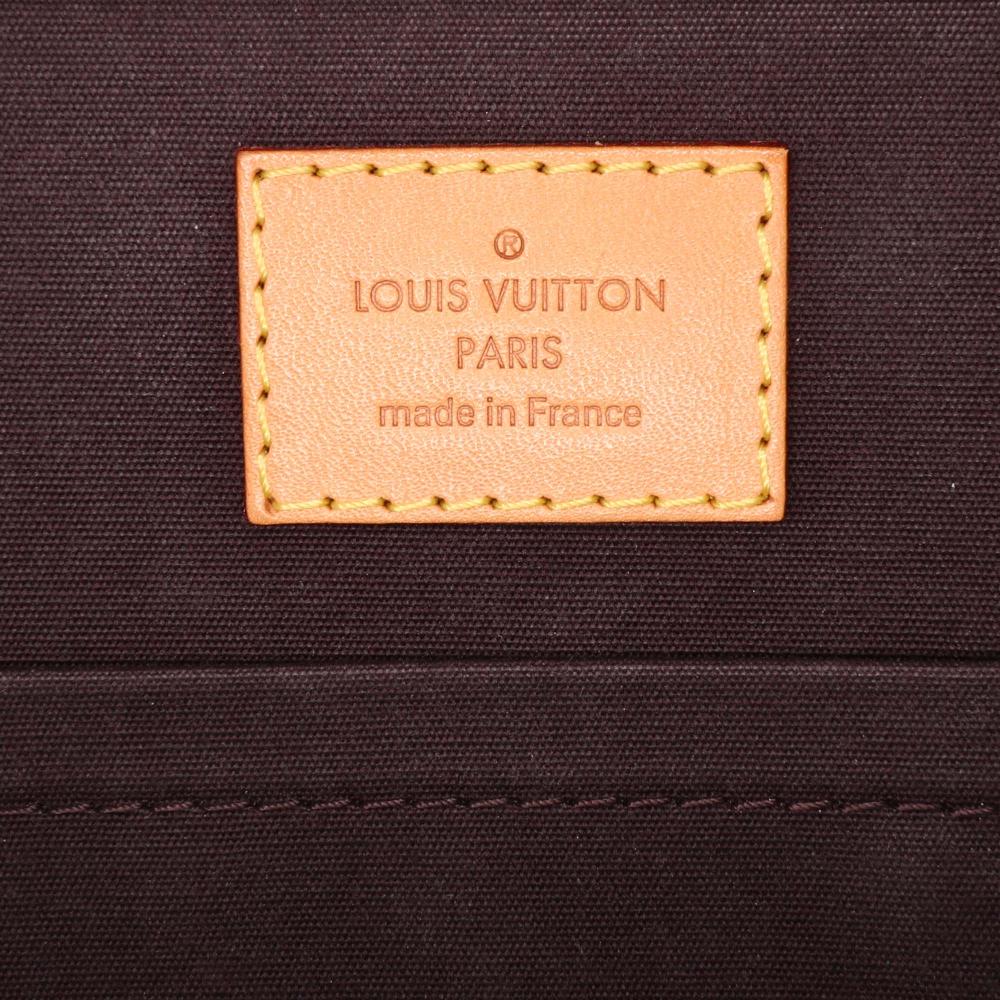 Louis Vuitton B Louis Vuitton Purple Vernis Leather Leather Monogram Vernis Alma BB France
