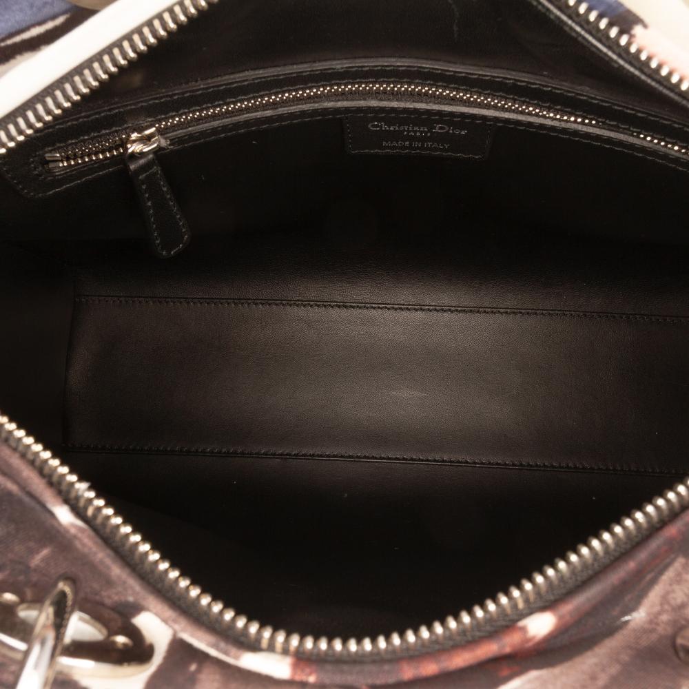 Christian Dior B Dior Multi Canvas Fabric Large Floral Graffiti Lady D Lite Italy