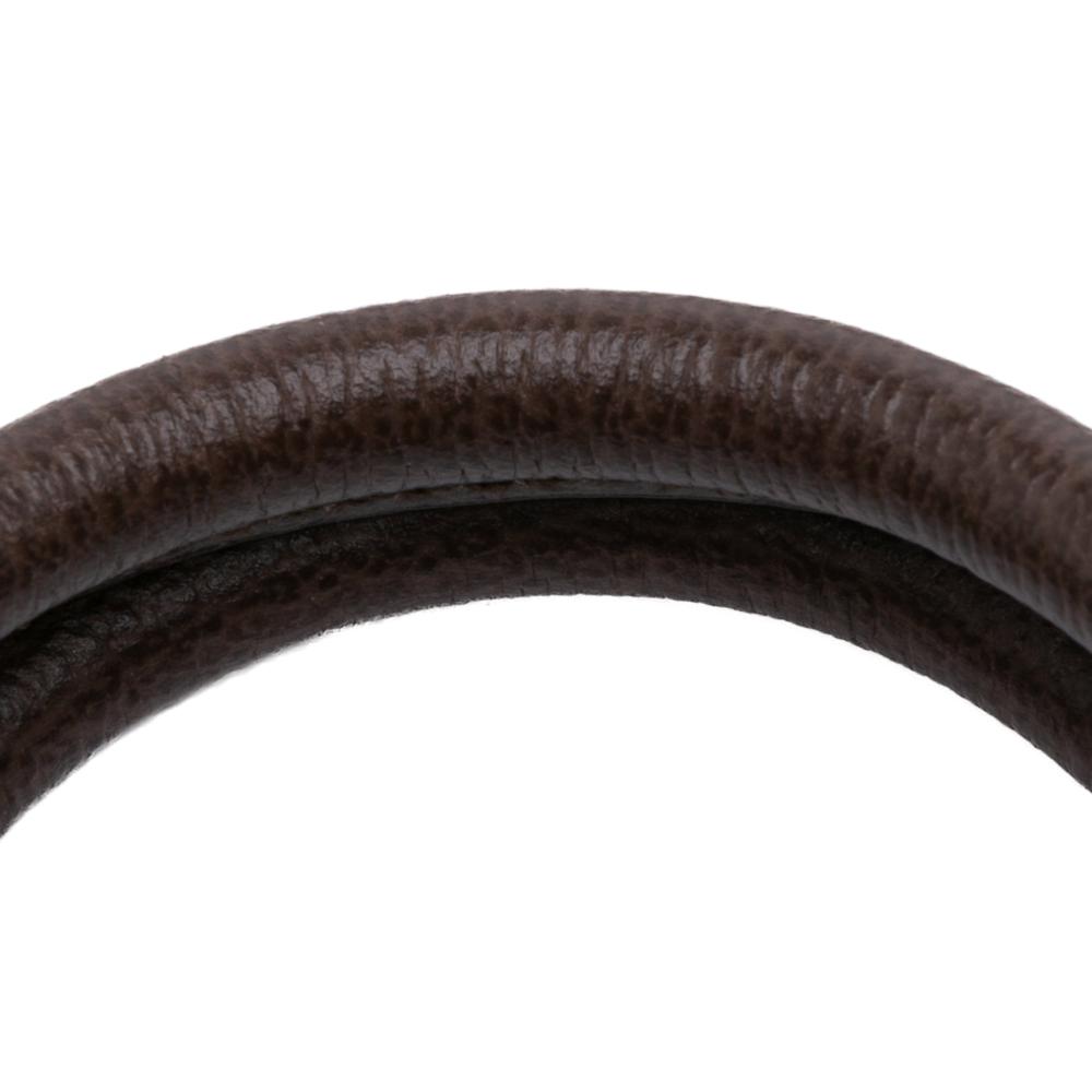 Gucci AB Gucci Brown Beige Coated Canvas Fabric Mini GG Supreme Ophidia Web Satchel Italy