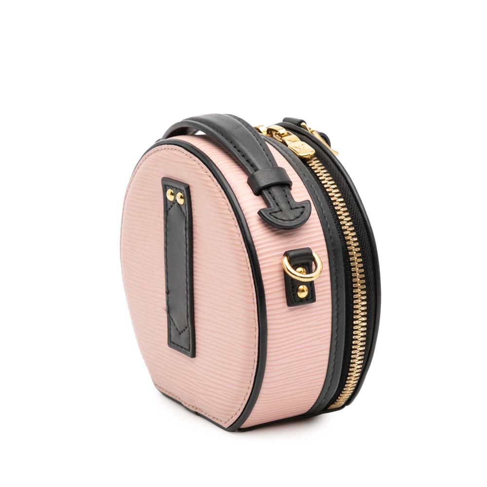 Louis Vuitton B Louis Vuitton Pink Epi Leather Leather Epi Mini Boite Chapeau Spain