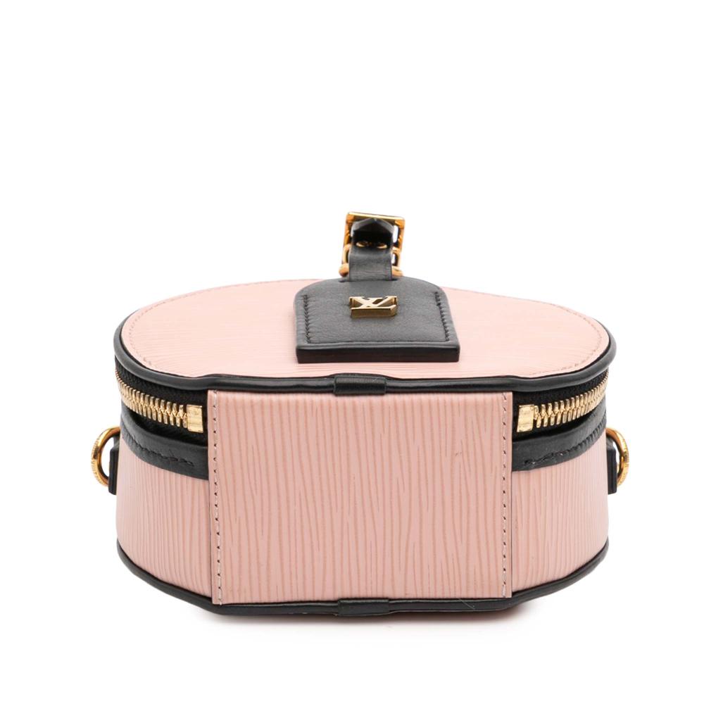 Louis Vuitton B Louis Vuitton Pink Epi Leather Leather Epi Mini Boite Chapeau Spain