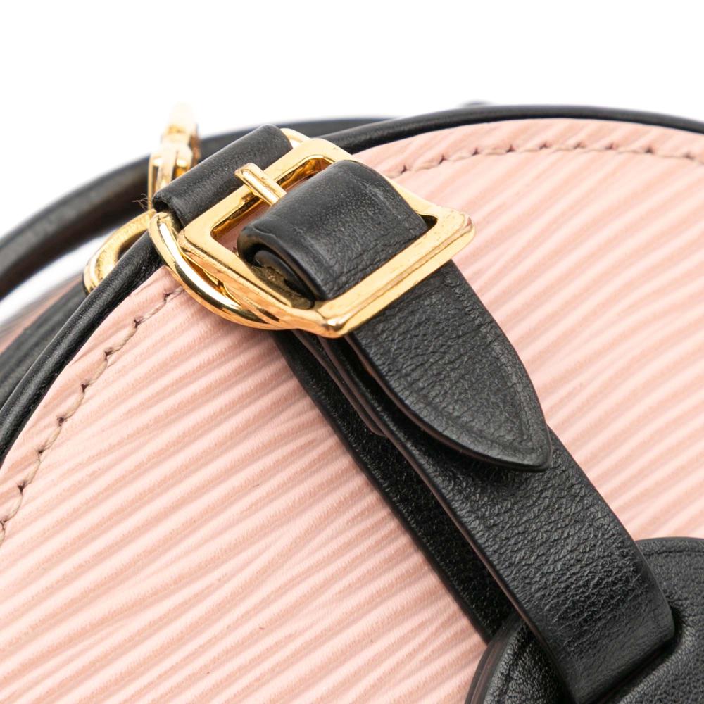 Louis Vuitton B Louis Vuitton Pink Epi Leather Leather Epi Mini Boite Chapeau Spain