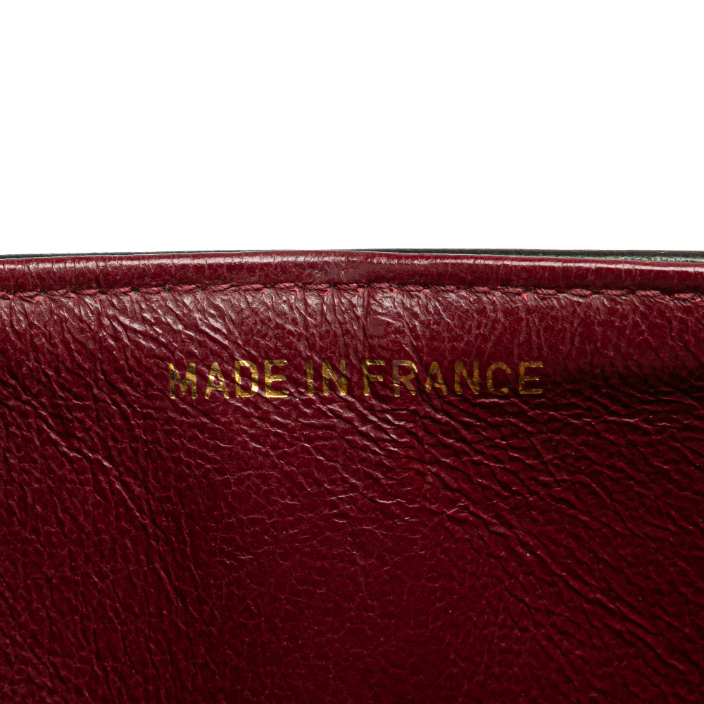 Chanel Classic Double Flap Small Matelassè Lambskin Flap Shoulder Bag Black