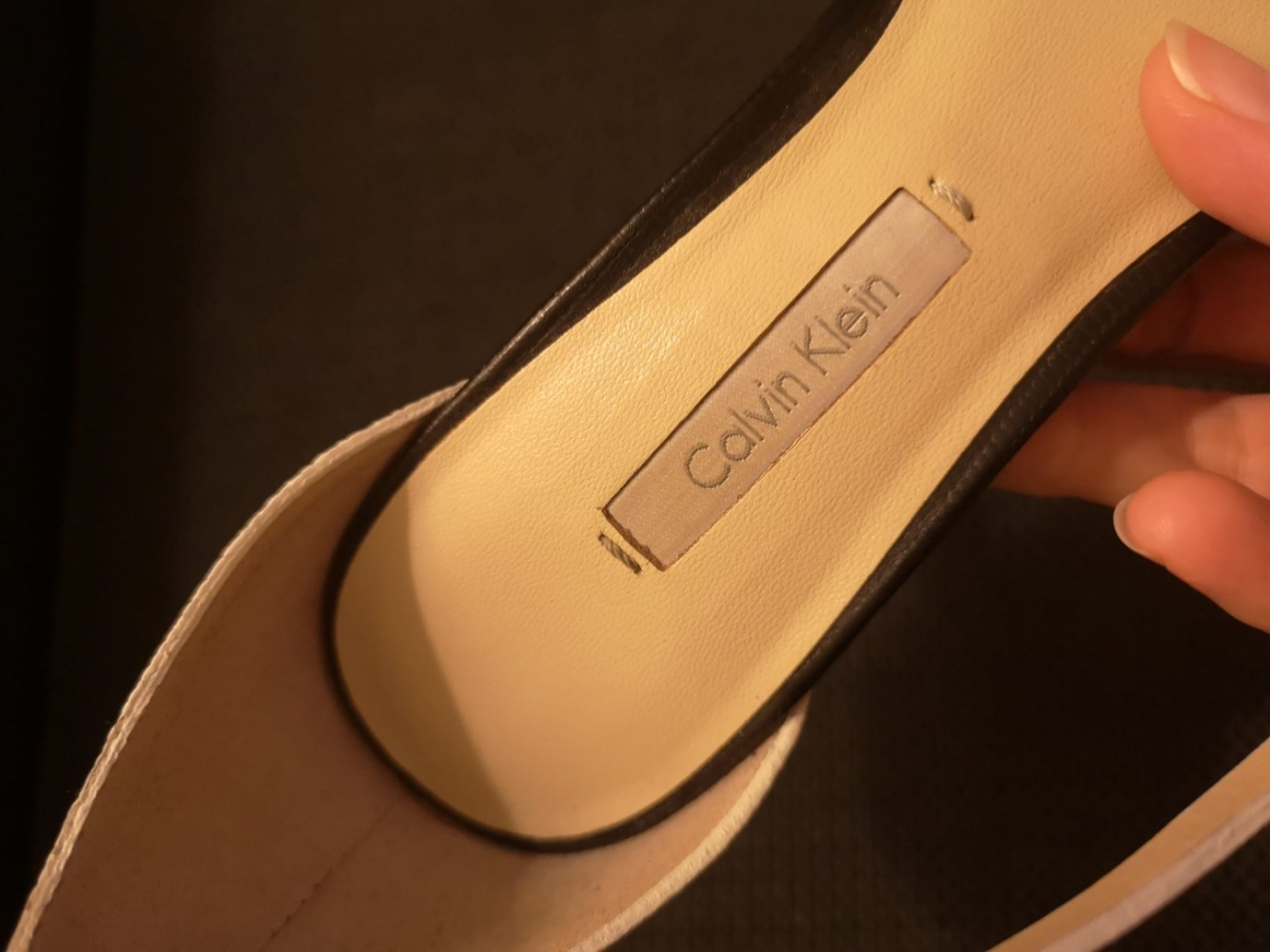 Calvin Klein Schwarz und weiß