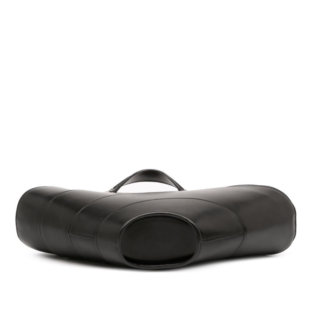 Azzedine Alaïa AB ALAÏA Black Calf Leather Small skin Khaima Bag Italy