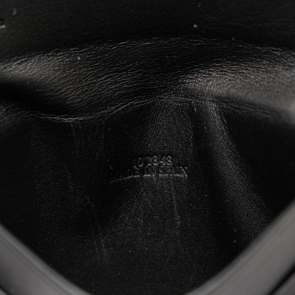 Loewe B LOEWE Black Calf Leather Small Heel Pouch Spain