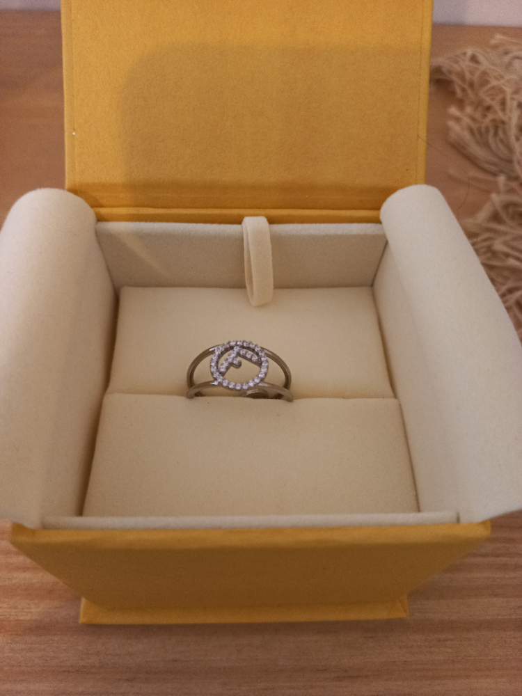 Fendi Ring F Is Fendi silver