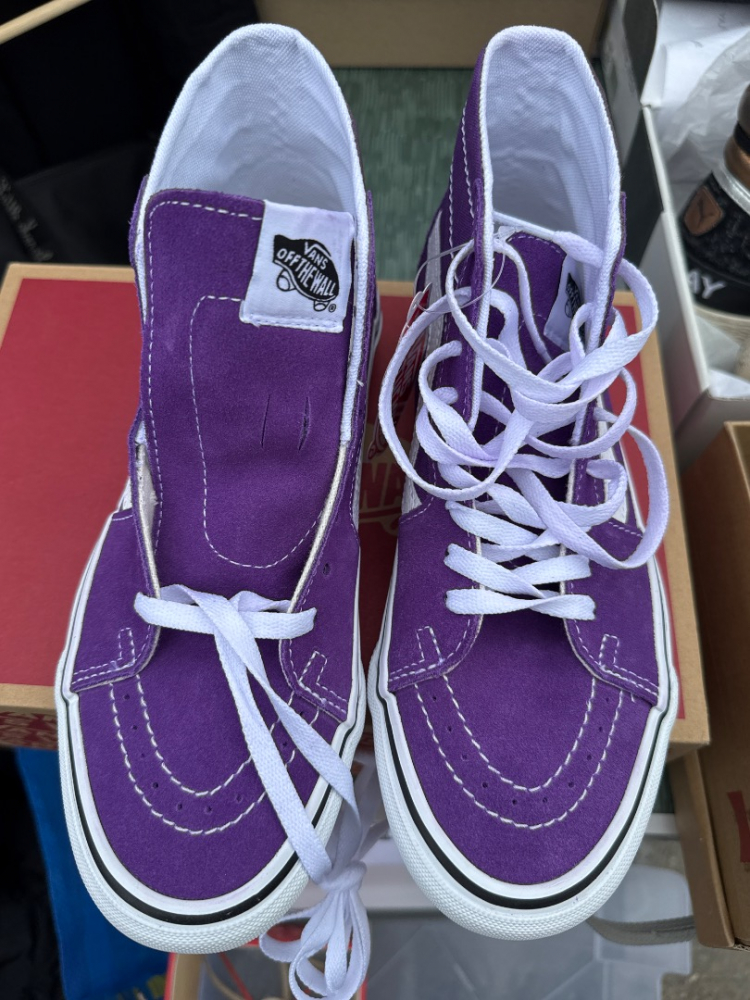 Vans Sk8-Hi Tapered - Color Theory Tilliandsia Purple/White