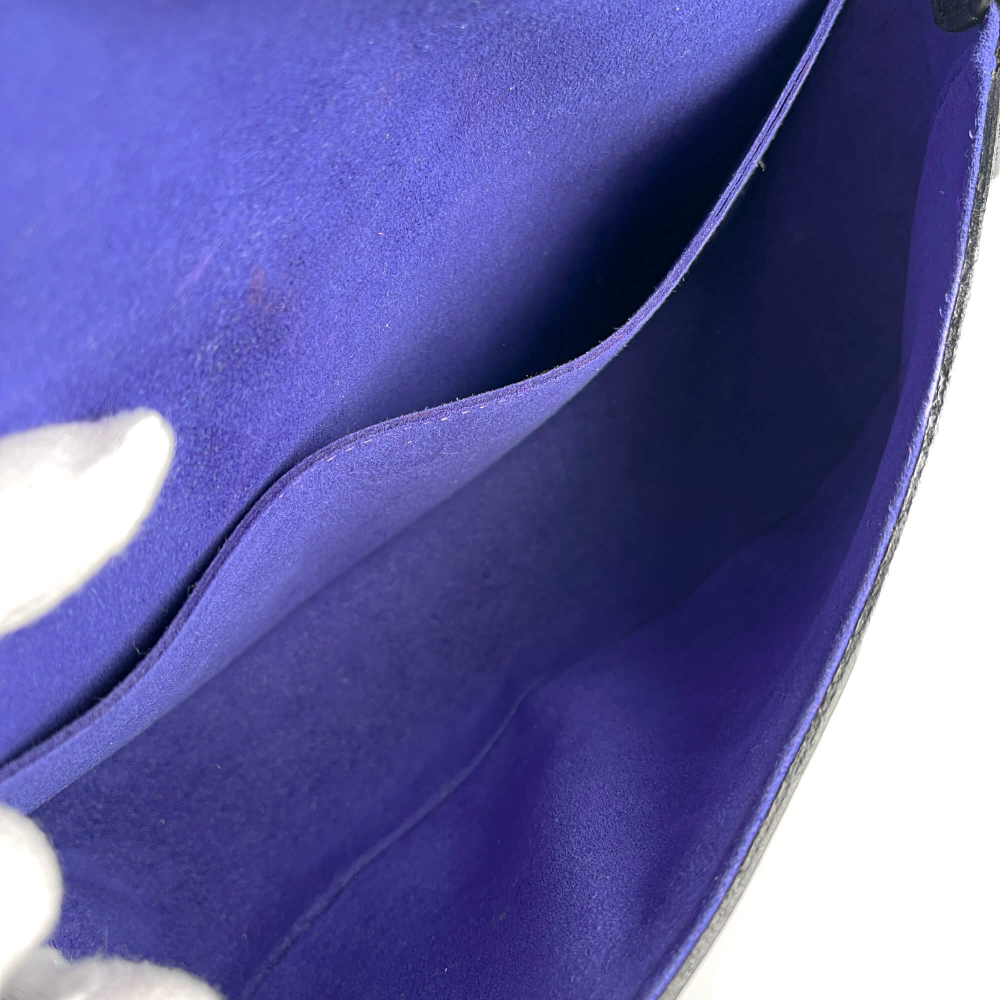 Louis Vuitton Buci Epi Leather Flap Crossbody Black