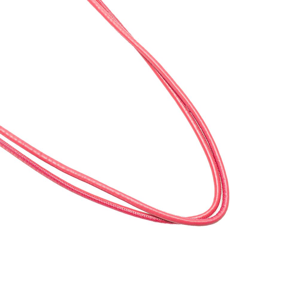 Bottega Veneta Pink Strawberry Nappa Leather Leather Mini Nappa Intrecciato The Knot Crossbody Italy