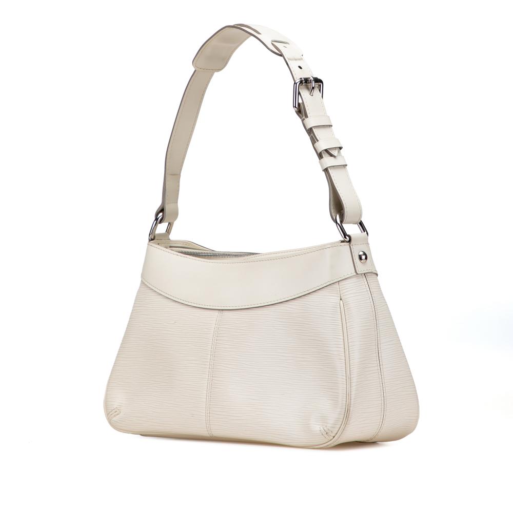 Louis Vuitton B Louis Vuitton White Epi Leather Leather Epi Turenne PM France