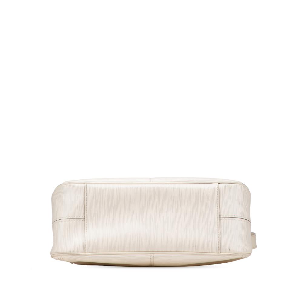 Louis Vuitton B Louis Vuitton White Epi Leather Leather Epi Turenne PM France