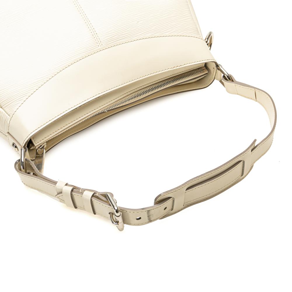 Louis Vuitton B Louis Vuitton White Epi Leather Leather Epi Turenne PM France