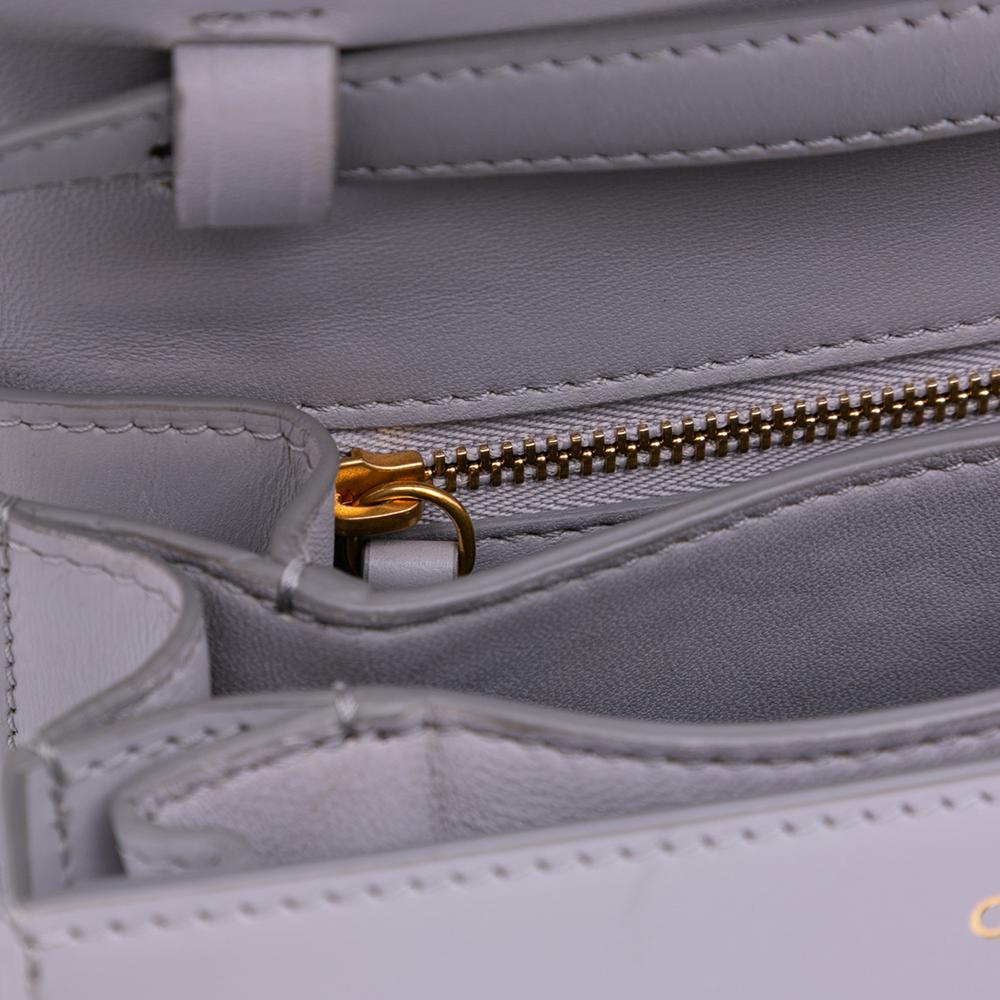 Celine B Celine Purple Light Purple Calf Leather Small skin Classic Box Italy