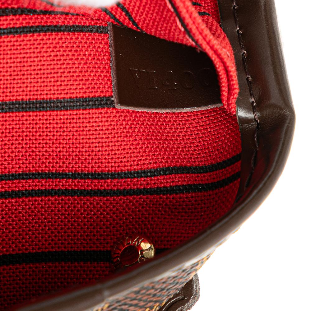 Louis Vuitton B Louis Vuitton Brown Damier Canvas Canvas Damier Ebene Neverfull PM France