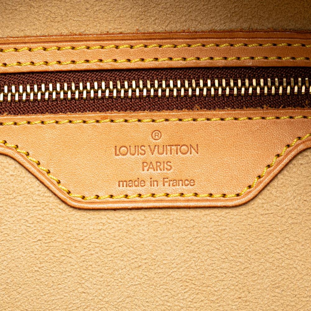 Louis Vuitton B Louis Vuitton Brown Monogram Canvas Canvas Monogram Cite GM France