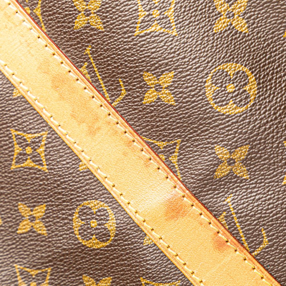 Louis Vuitton B Louis Vuitton Brown Monogram Canvas Canvas Monogram Keepall Bandouliere 55 France