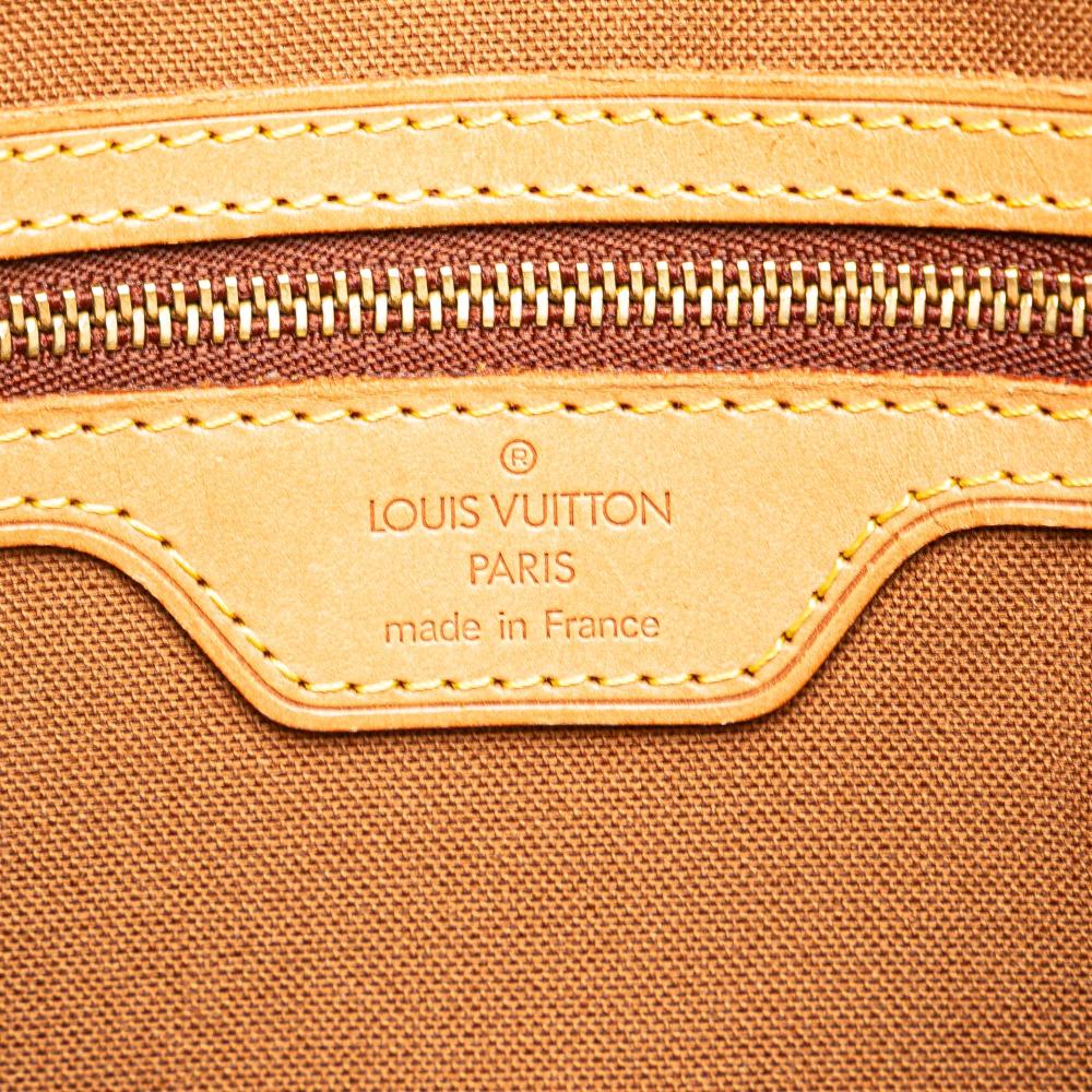 Louis Vuitton B Louis Vuitton Brown Monogram Canvas Fabric Monogram Vavin GM France