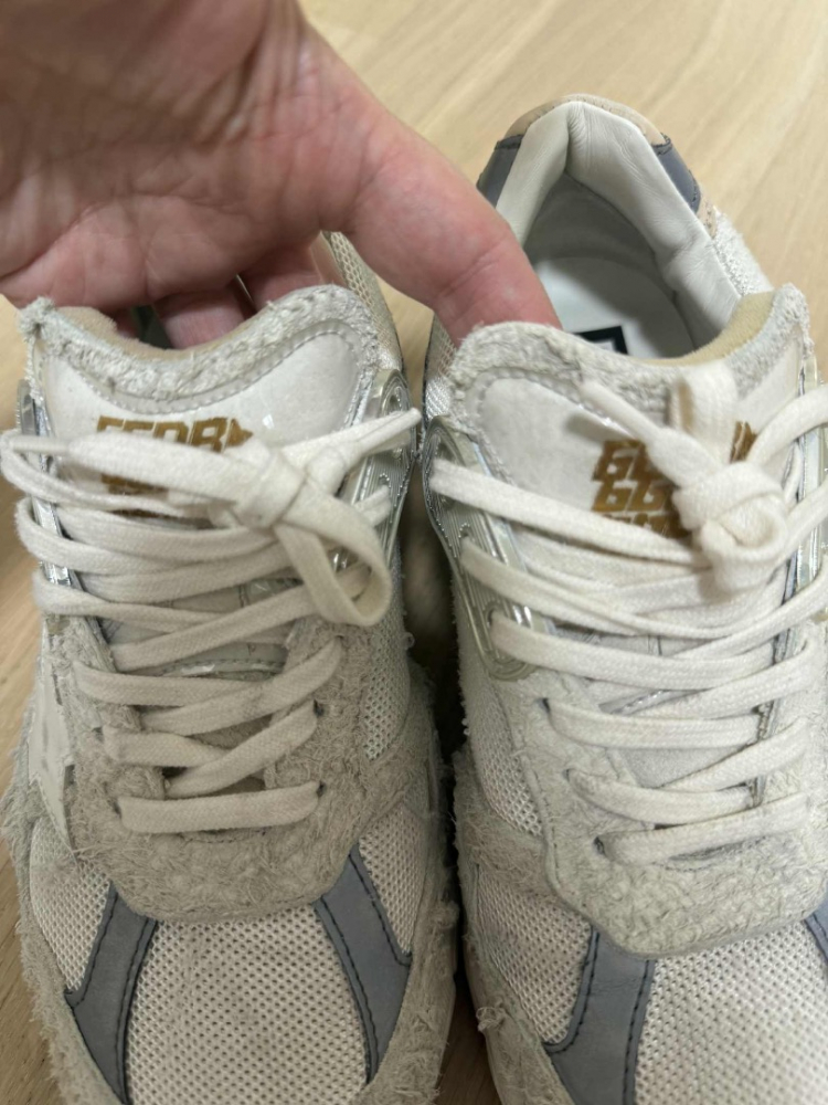 Golden Goose Deluxe Brand Sneakers 'Running Dad Net And Laminated' pour Femmes