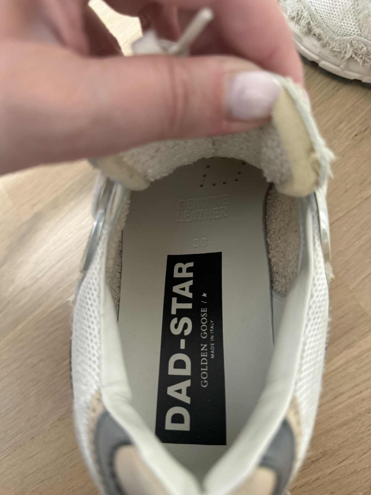 Golden Goose Deluxe Brand Sneakers 'Running Dad Net And Laminated' pour Femmes