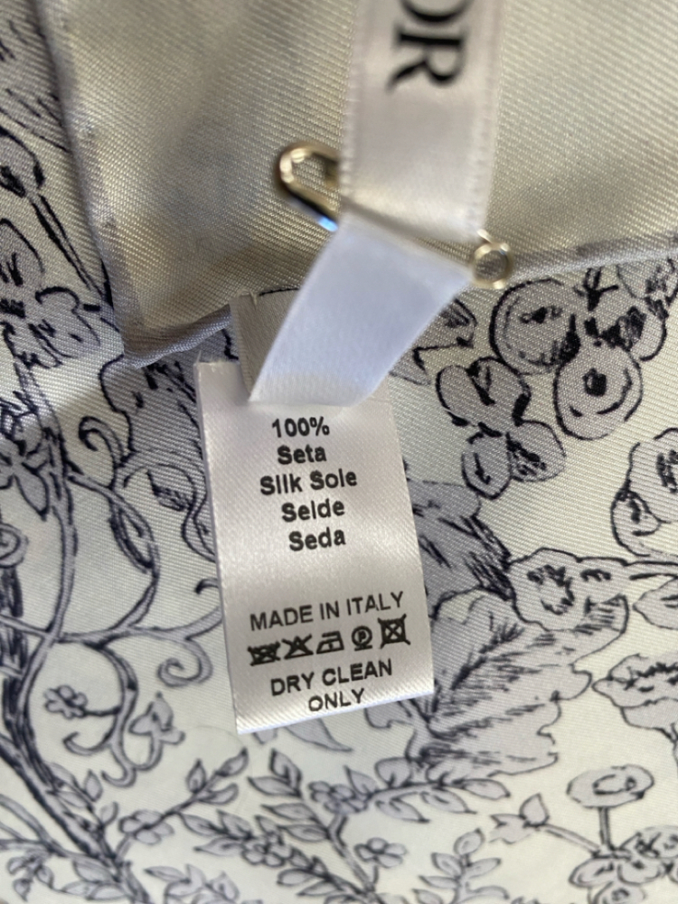 Christian Dior DIOR - Square Silk Scarf