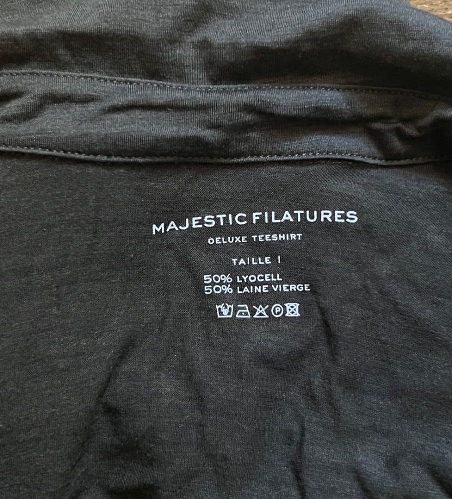 Majestic Filatures Hemd aus Schurwolle