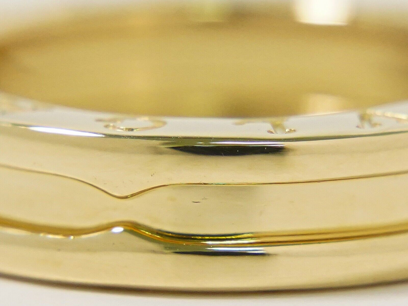 Bvlgari B.Zero1 One Band Ring 18K Yellow Gold