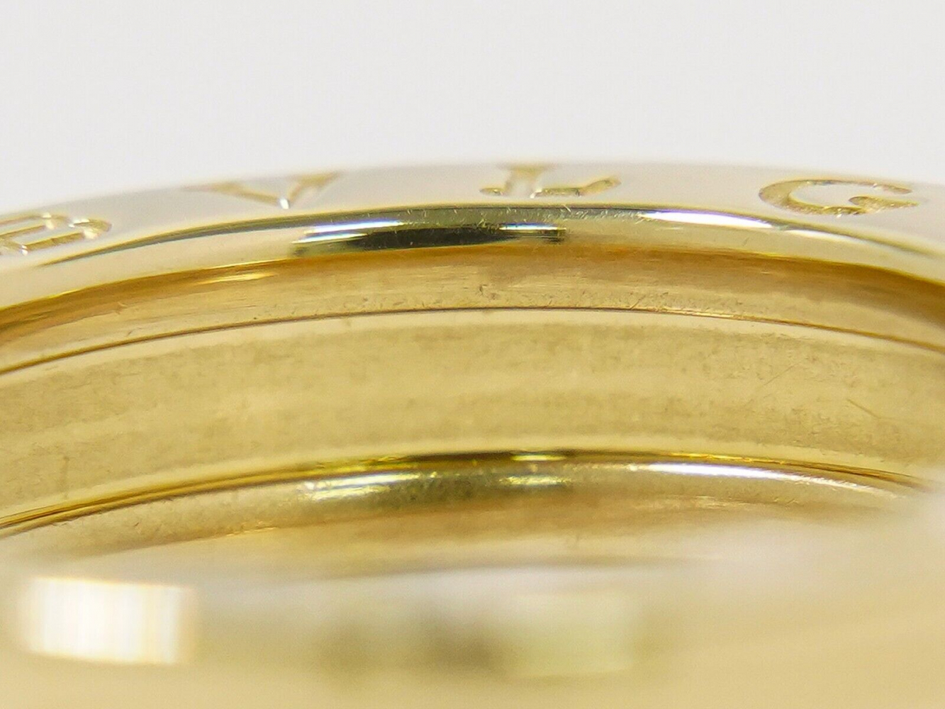 Bvlgari B.Zero1 One Band Ring 18K Yellow Gold