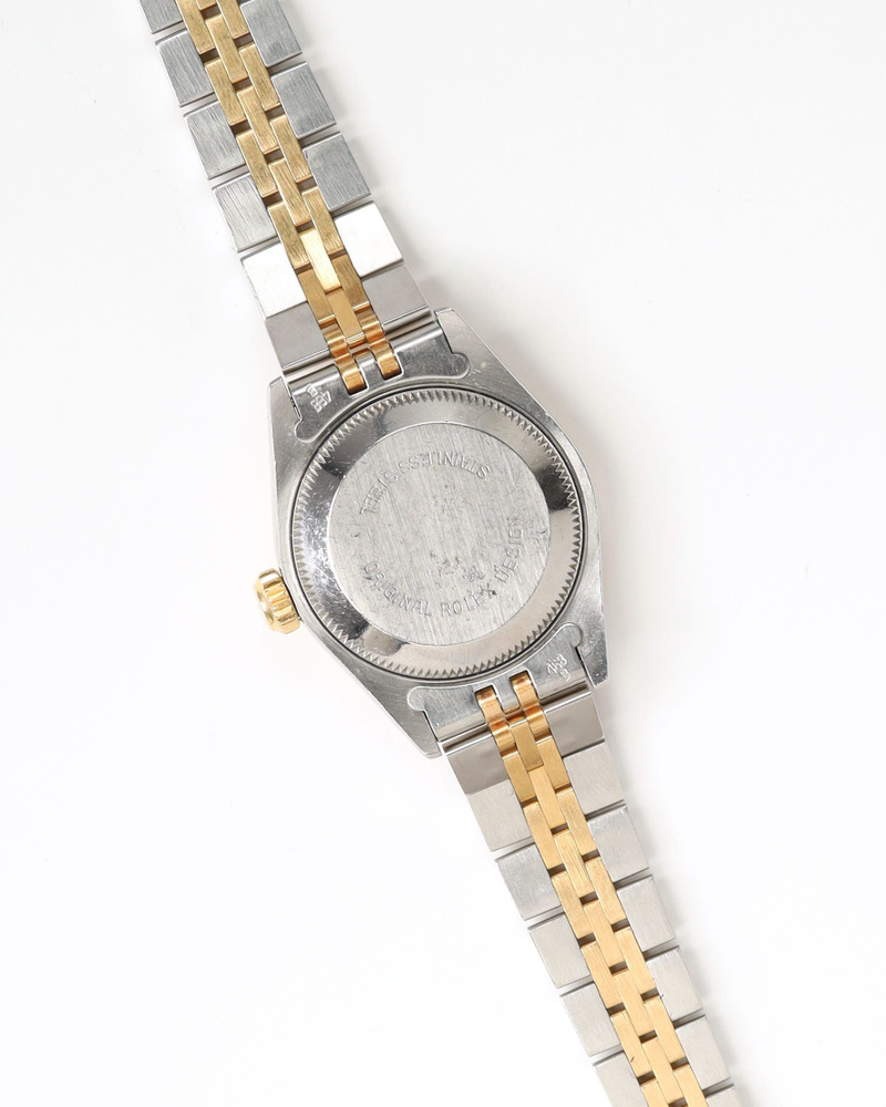 Rolex Lady-Datejust 26mm Ref 69173 Rare Tapestry Dial 1988 Watch