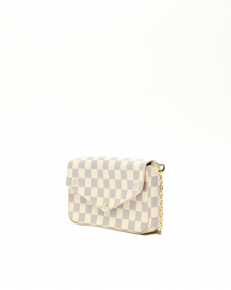 Louis Vuitton Damier Azur Pochette Félicie Bag