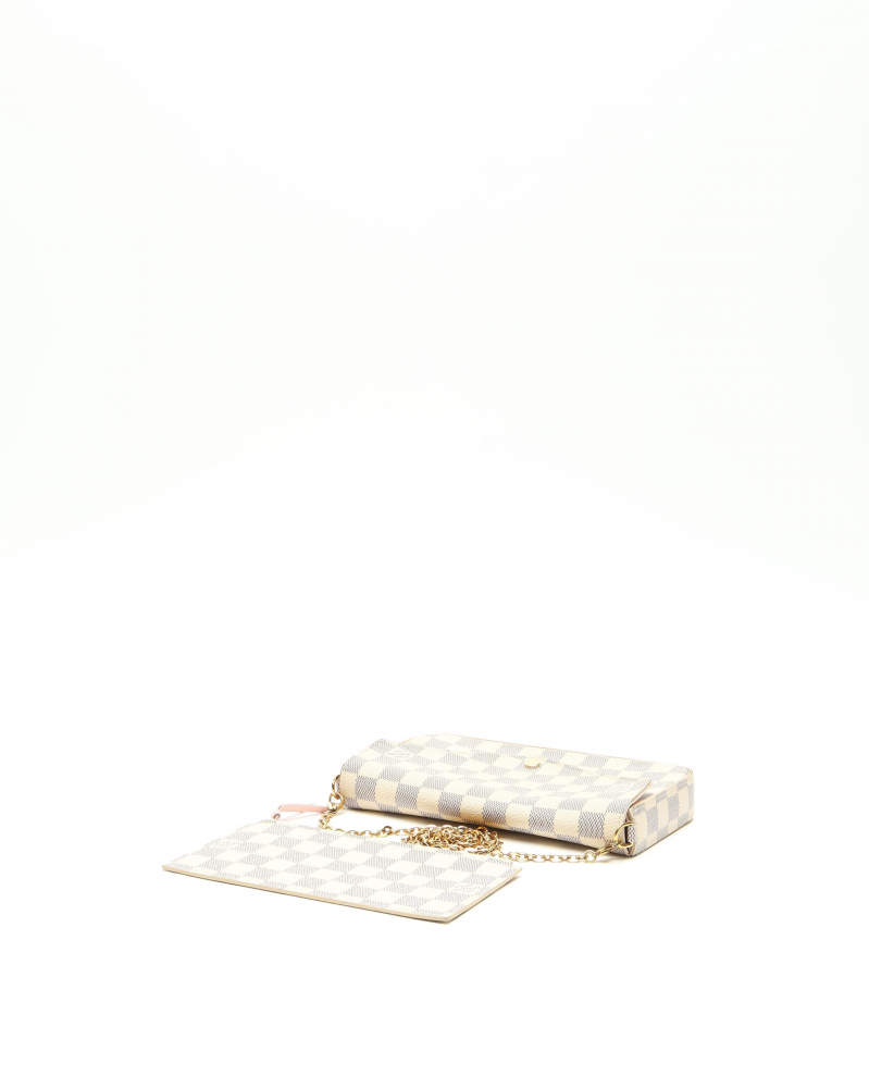 Louis Vuitton Damier Azur Pochette Félicie Bag