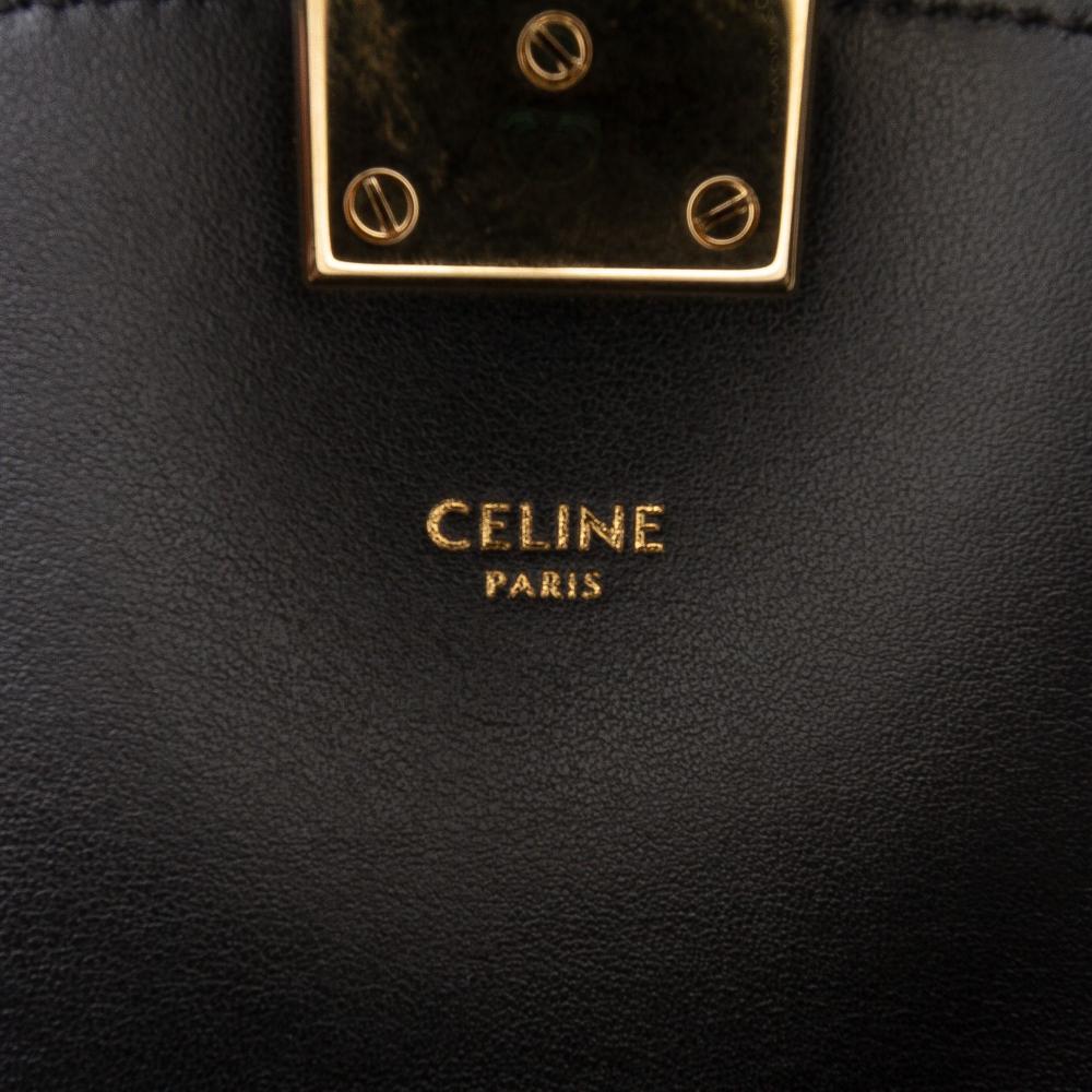 Celine B Celine Black Suede Leather Small Pampille C Bag Italy