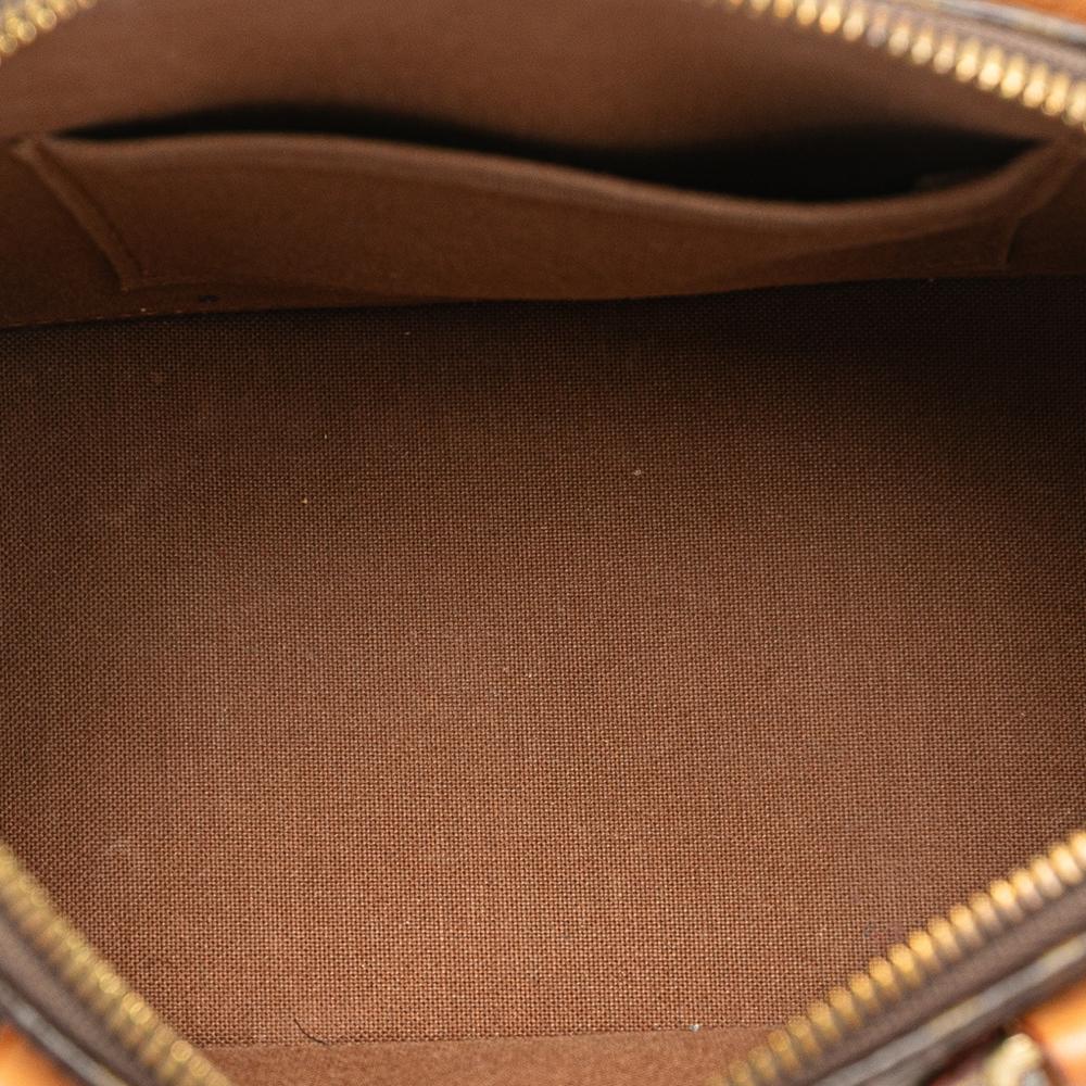 Louis Vuitton B Louis Vuitton Brown Monogram Canvas Fabric Monogram Alma BB France