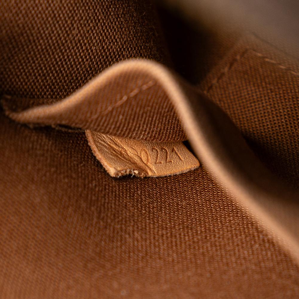 Louis Vuitton B Louis Vuitton Brown Monogram Canvas Fabric Monogram Alma BB France