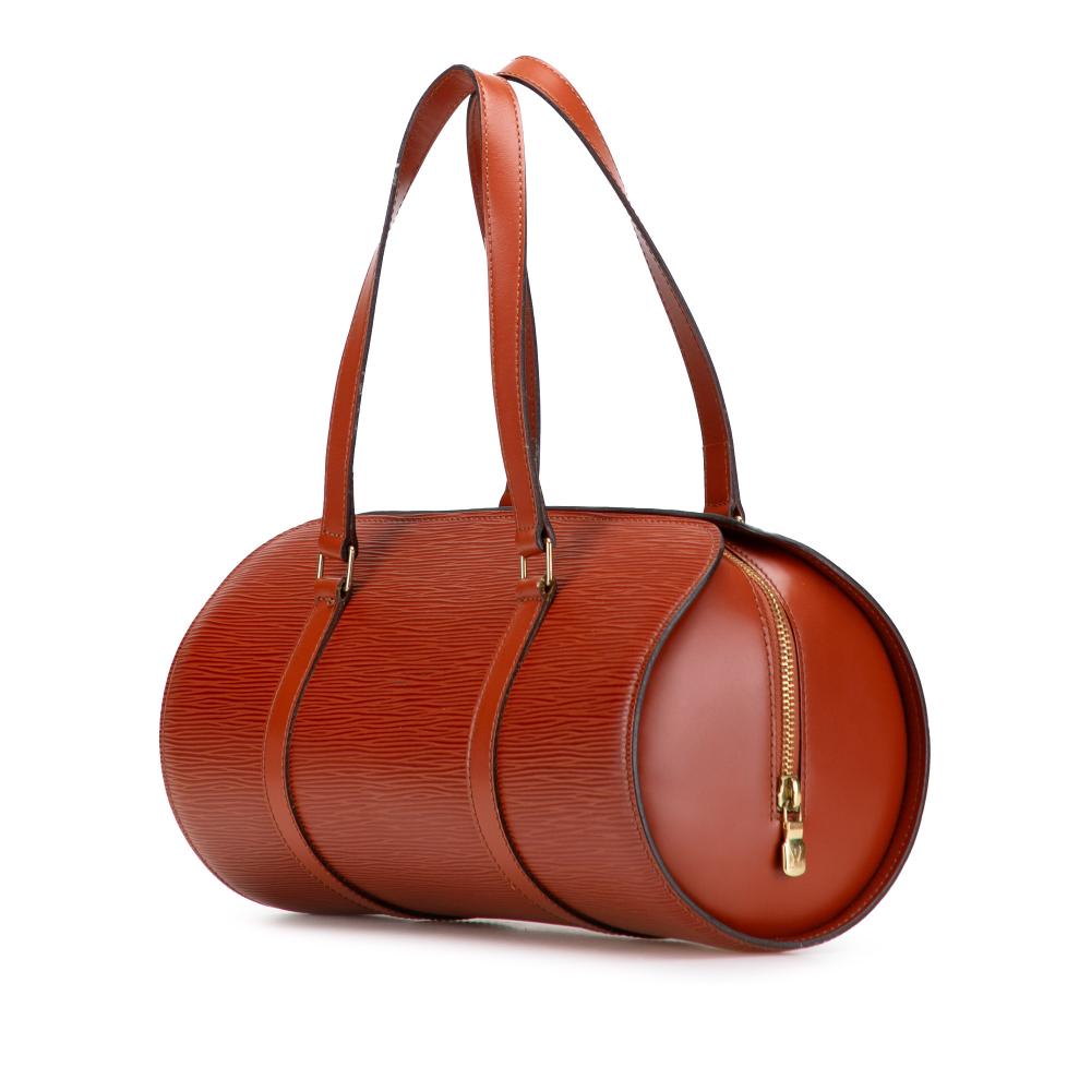 Louis Vuitton B Louis Vuitton Brown Epi Leather Leather Epi Soufflot France