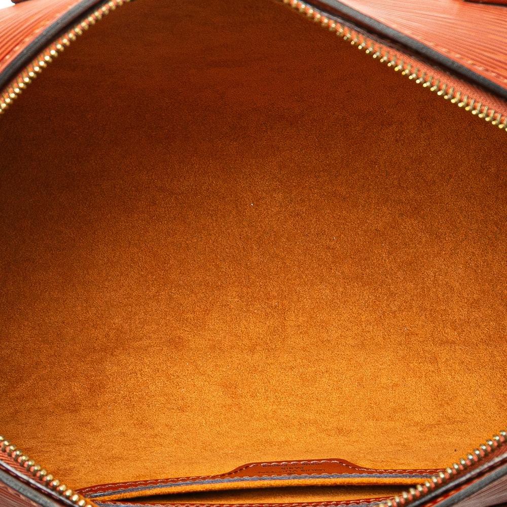 Louis Vuitton B Louis Vuitton Brown Epi Leather Leather Epi Soufflot France