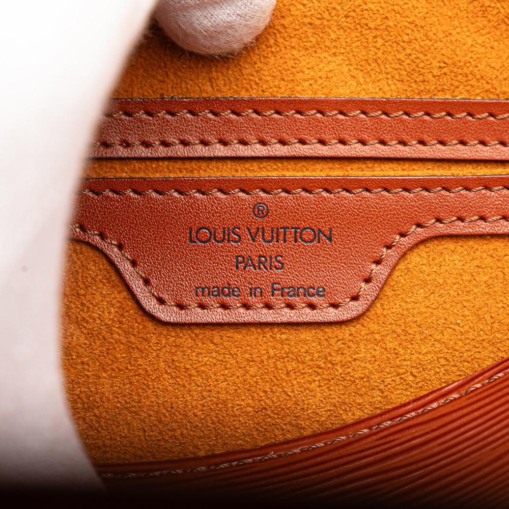 Louis Vuitton B Louis Vuitton Brown Epi Leather Leather Epi Soufflot France