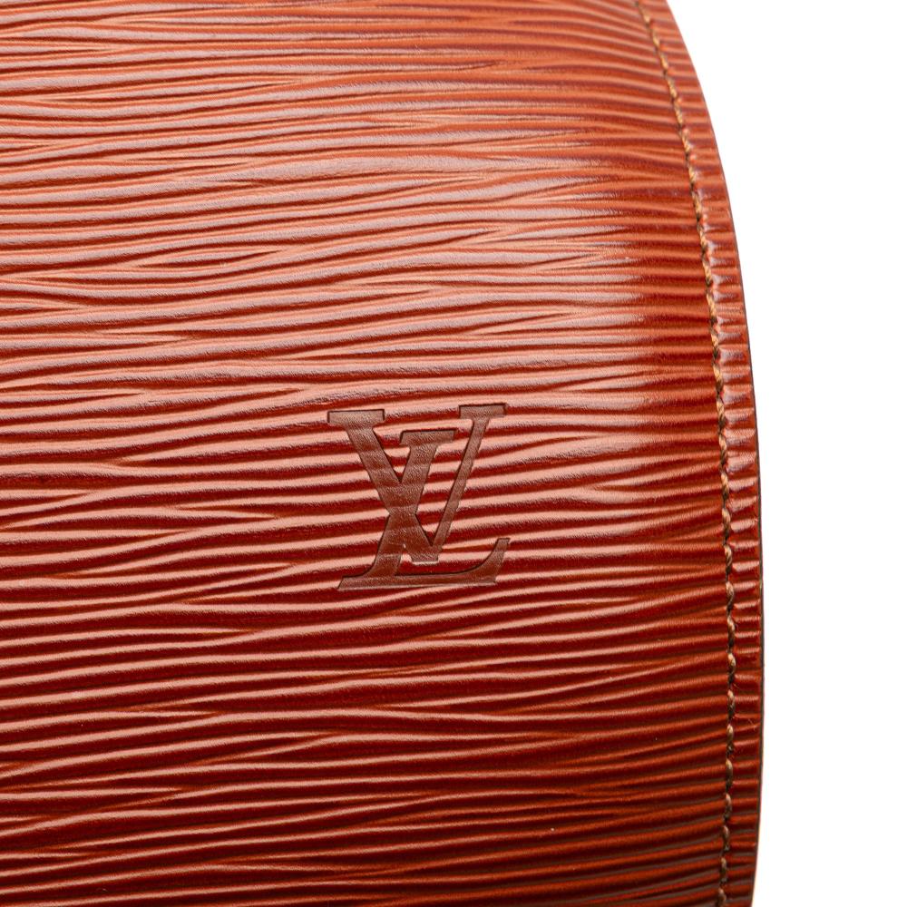 Louis Vuitton B Louis Vuitton Brown Epi Leather Leather Epi Soufflot France