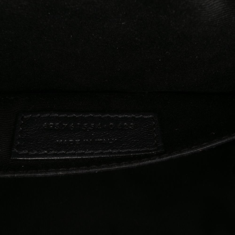 Saint Laurent B Saint Laurent Brown Beige Calf Leather Matelasse Monogram Lou Camera Bag Italy