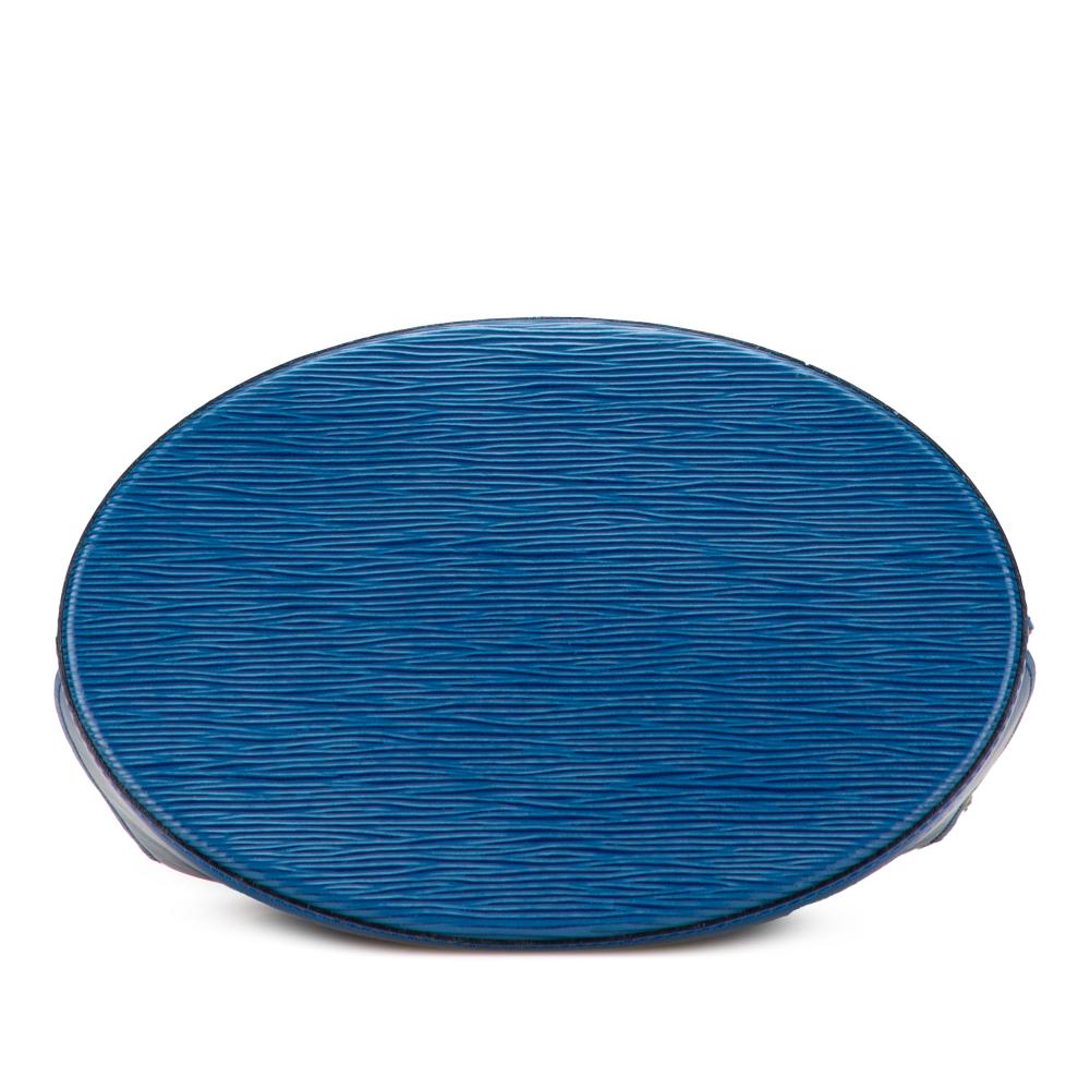 Louis Vuitton B Louis Vuitton Blue Epi Leather Leather Epi Cluny France