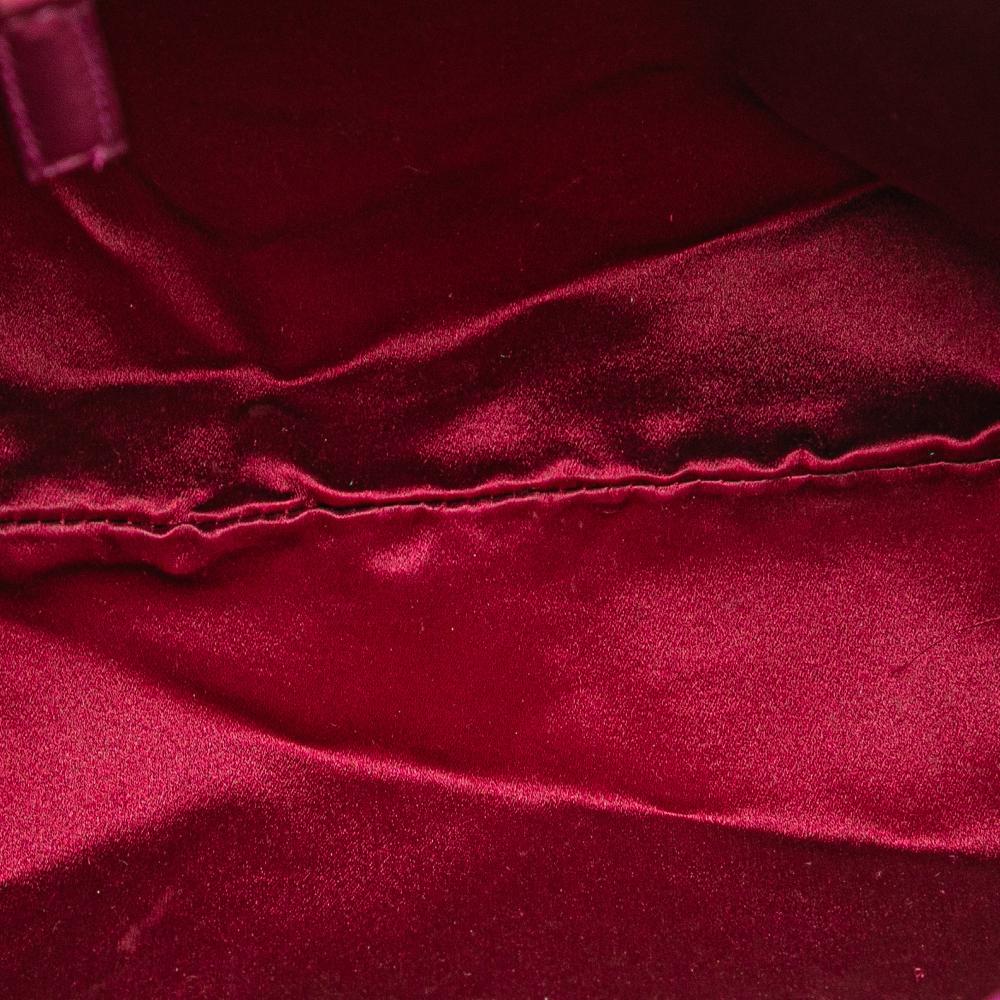 Fendi B Fendi Purple Nylon Fabric Zucca Crossbody Italy