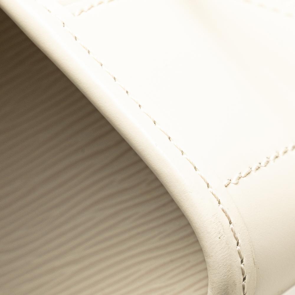 Louis Vuitton B Louis Vuitton White Ivory Epi Leather Leather Epi Madeleine PM France