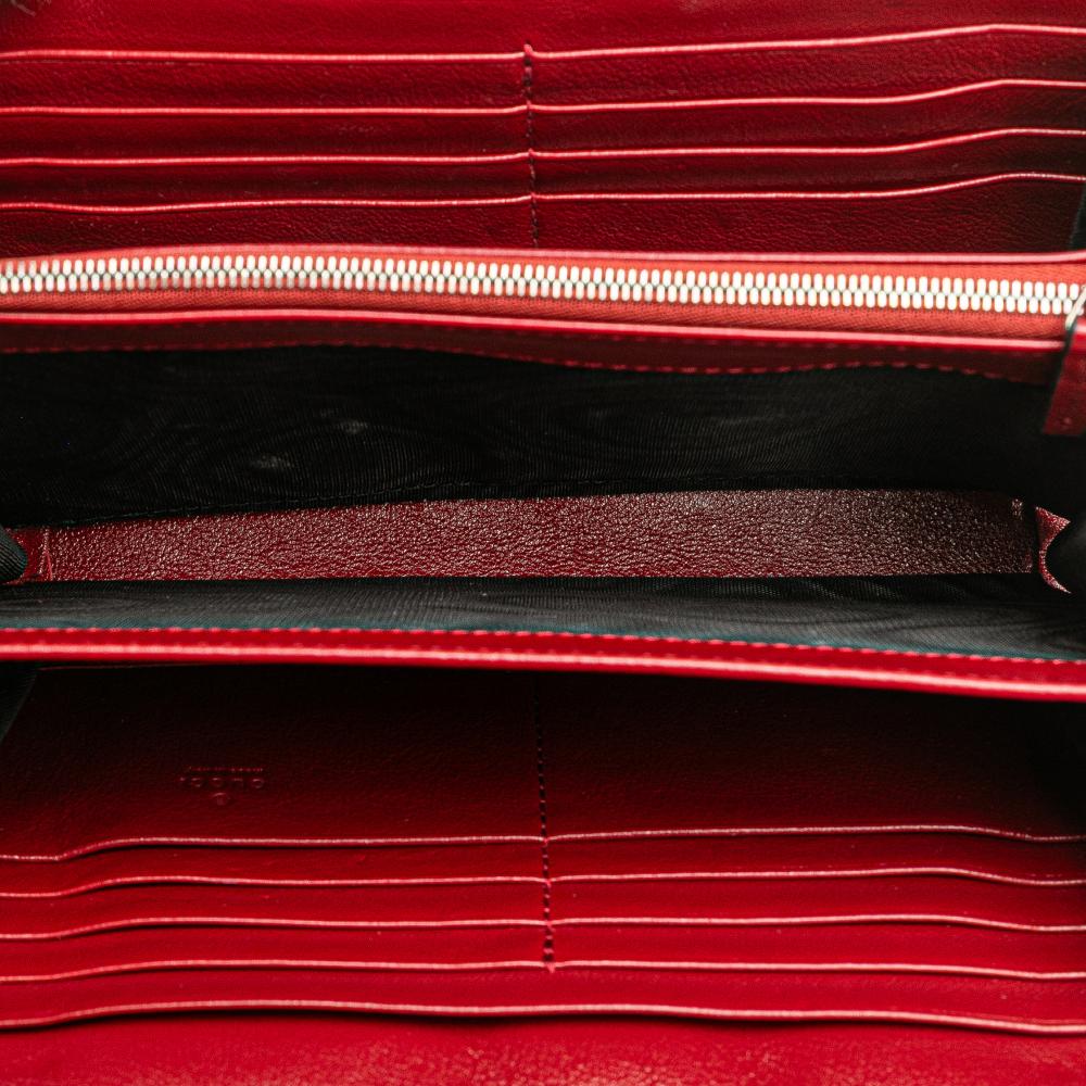 Gucci B Gucci Black Tweed Fabric GG Dionysus Wallet on Chain Italy